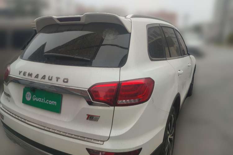 Used Yema T80 2017 1.5T Manual Cool Edition Rear Right 45 Deg