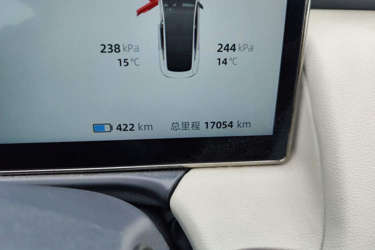Used Yuanhang Y6 2023 620 km All-Wheel Drive Premium Edition Odometer Close Up