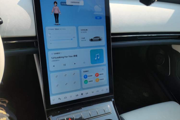 Used Yuanhang Y6 2023 620 km All-Wheel Drive Premium Edition Audio And AC Panel