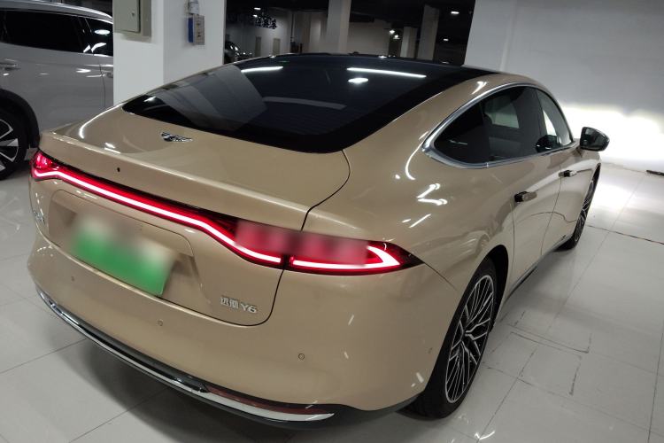 Used Yuanhang Y6 2023 720 km Range Rear-Drive Luxury Version Rear Right 45 Deg