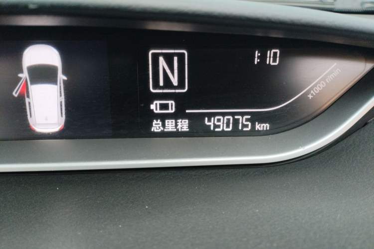 Used Yudo π1 2017 City Fun Edition Odometer Close Up