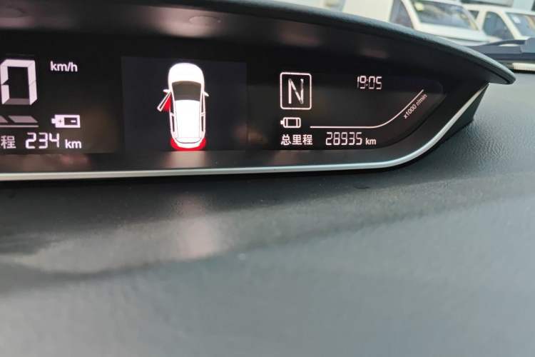 Used Yudo π1 2023 LITE Enjoyment Edition Odometer Close Up