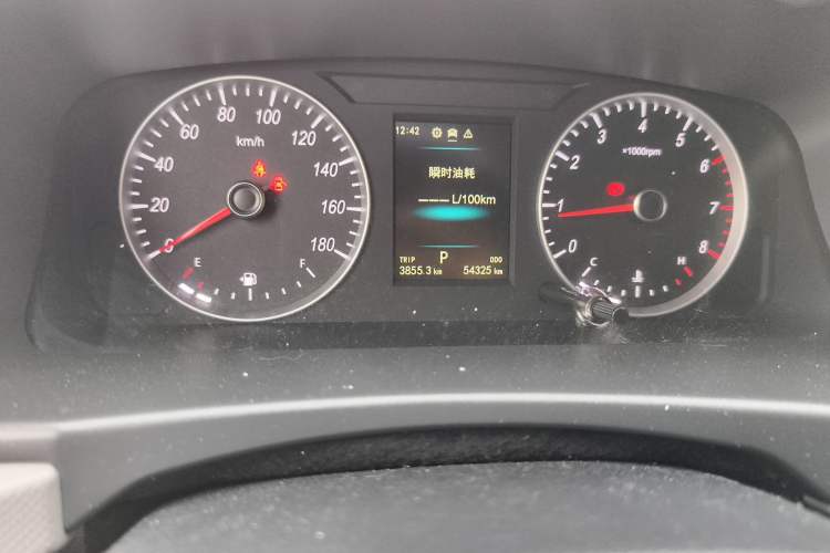 Used Yuejie Camaster 7 Series 2022 2.4L Camping Vehicle 4K22D4M Odometer Close Up