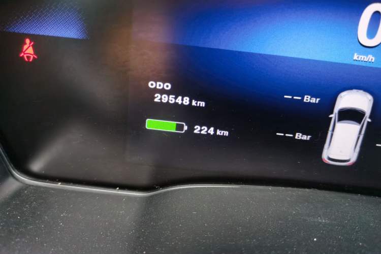 Used ZEDRIV GX5 2020 Zhiyue 430P Odometer Close Up