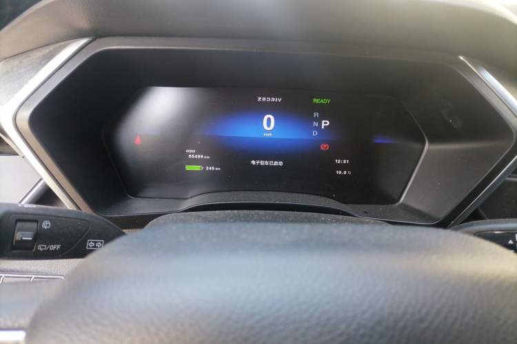 Used ZEDRIV GX5 2020 Zhiyue 430P Odometer Close Up