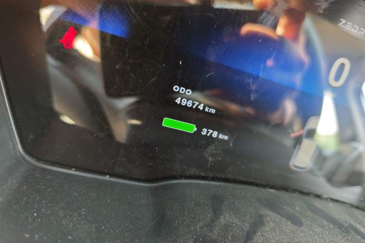 Used ZEDRIV GX5 2020 Zhiyue 430P Odometer Close Up