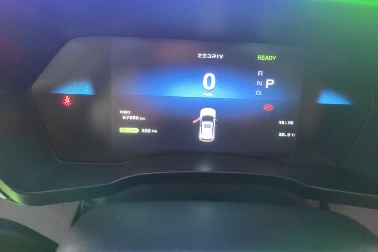 Used ZEDRIV GX5 2020 ZhiZun 430P Odometer Close Up