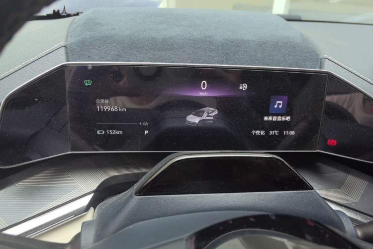 Used Zeekr 001 2021 Ultra-Long Range Dual-Motor YOU Version Instrument Cluster