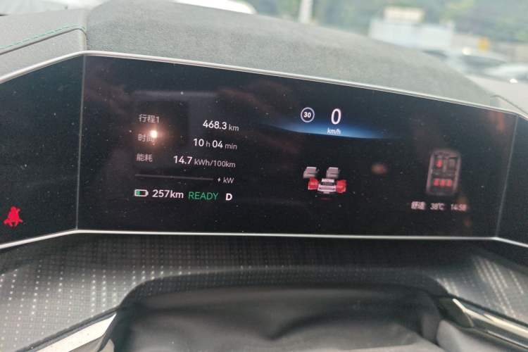 Used Zeekr 001 2021 Ultra-Long Range Single-Motor WE Edition Instrument Cluster
