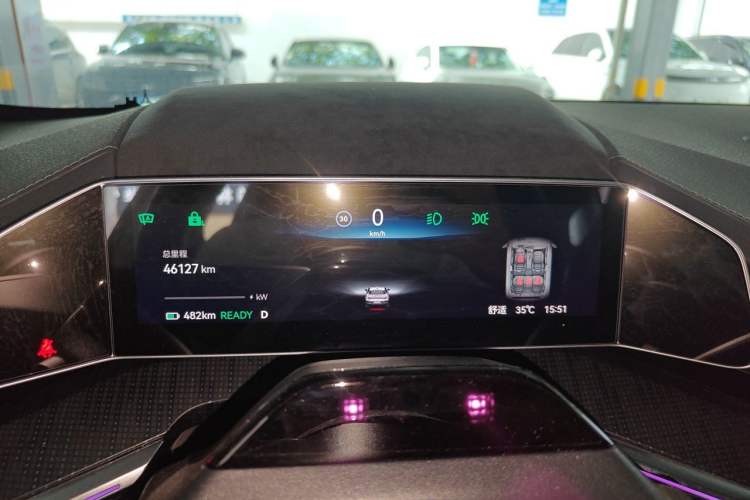 Used Zeekr 001 2021 Ultra-Long Range Single-Motor WE Edition Instrument Cluster