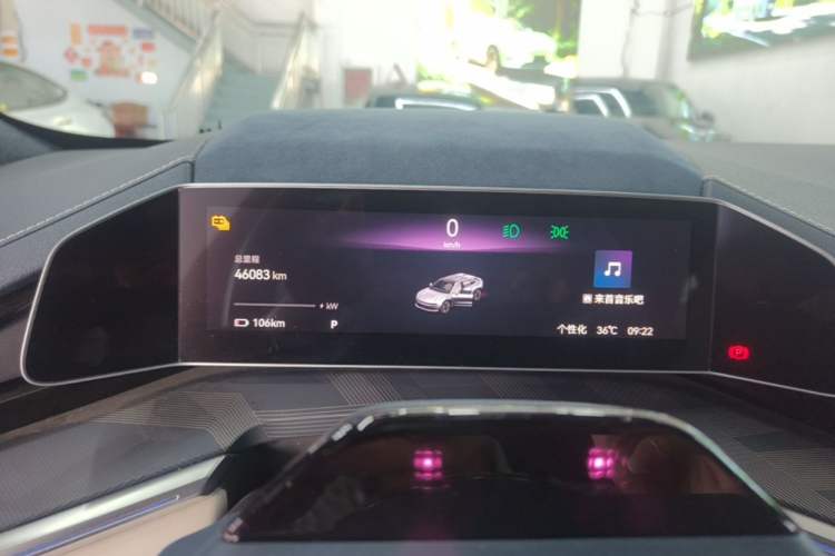 Used Zeekr 001 2021 Long-Range Dual-Motor WE Edition Instrument Cluster