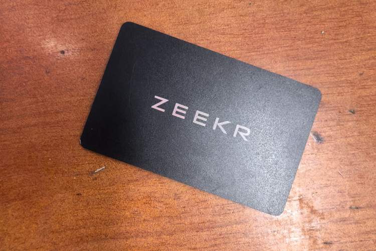 Used Zeekr 001 2021 Ultra-Long Range Dual-Motor YOU Version Vehicle Key