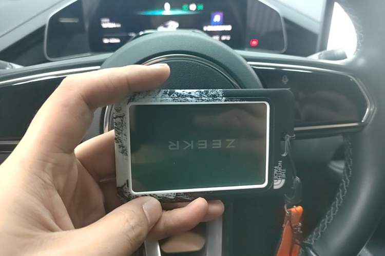 Used Zeekr 001 2021 Long-Range Dual-Motor WE Edition Vehicle Key