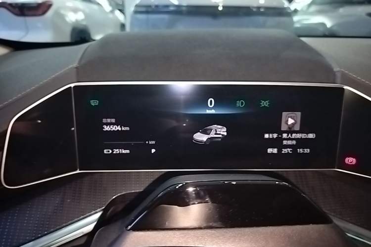 Used Zeekr 001 2021 Long-Range Dual-Motor WE Edition Instrument Cluster
