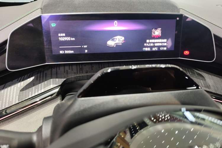 Used Zeekr 001 2021 Ultra-Long Range Single-Motor WE Edition Instrument Cluster