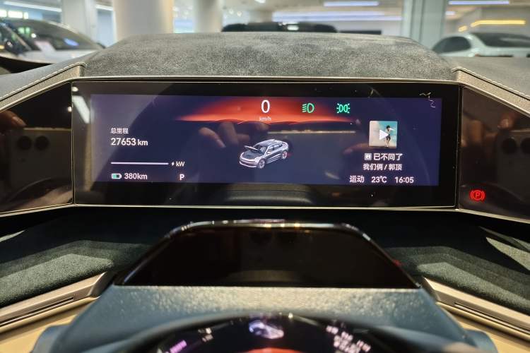 Used Zeekr 001 2021 Ultra-Long Range Single-Motor WE Edition Instrument Cluster