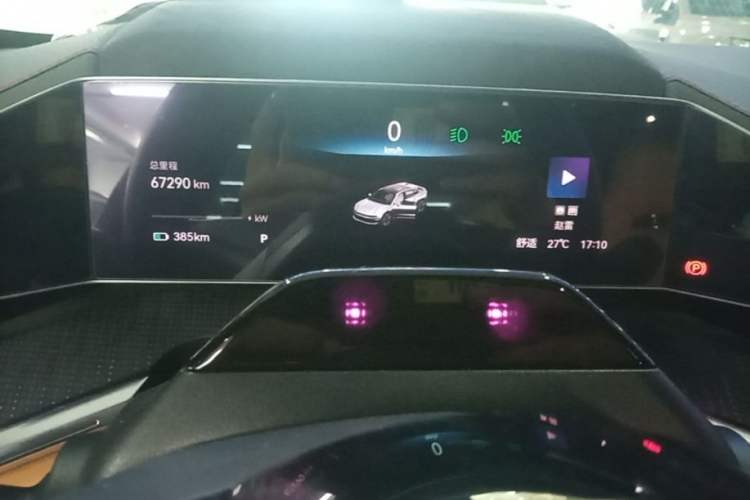 Used Zeekr 001 2021 Ultra-Long Range Single-Motor WE Edition Instrument Cluster
