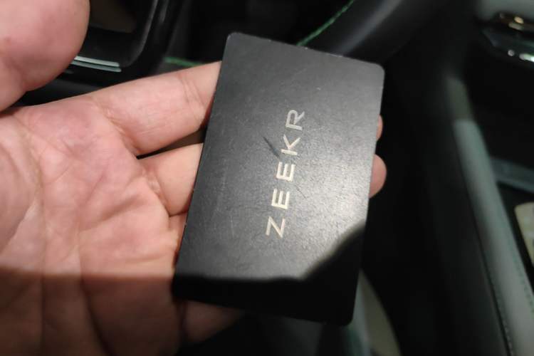 Used Zeekr 001 2021 Ultra-Long Range Dual-Motor YOU Version Vehicle Key