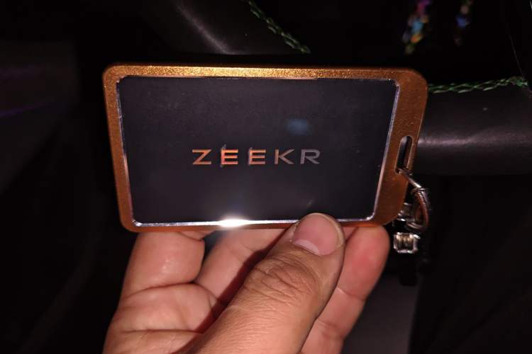 Used Zeekr 001 2021 Ultra-Long Range Dual-Motor YOU Version Vehicle Key