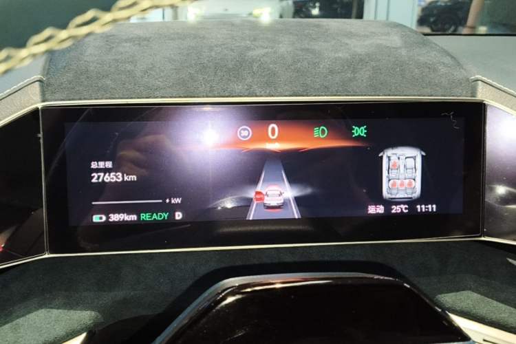 Used Zeekr 001 2021 Ultra-Long Range Single-Motor WE Edition Instrument Cluster