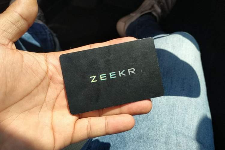 Used Zeekr 001 2021 Ultra-Long Range Single-Motor WE Edition Vehicle Key