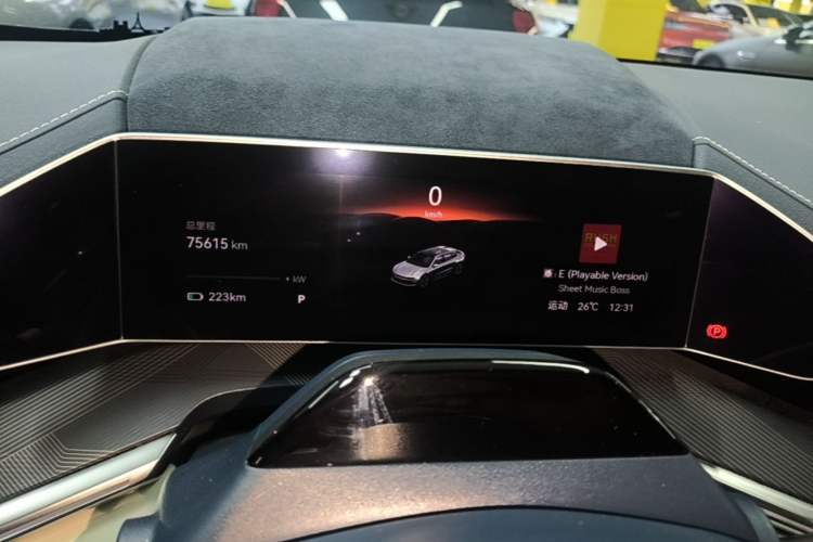 Used Zeekr 001 2021 Ultra-Long Range Single-Motor WE Edition Instrument Cluster