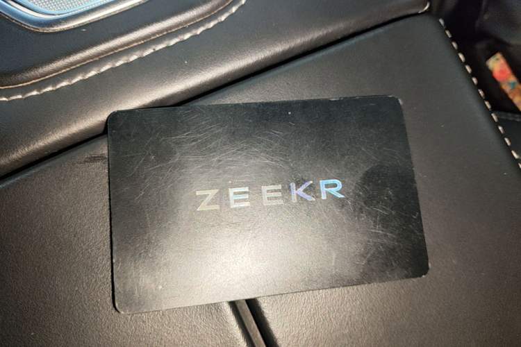Used Zeekr 001 2021 Ultra-Long Range Single-Motor WE Edition Vehicle Key