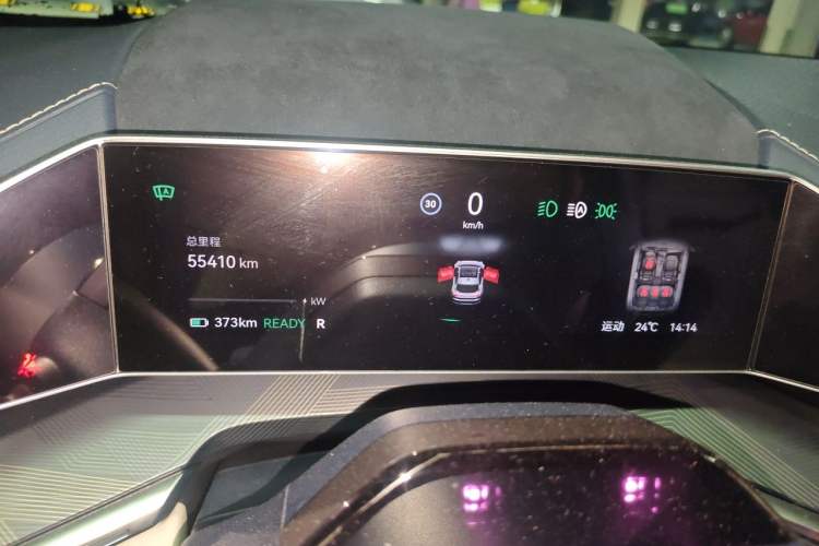 Used Zeekr 001 2022 Ultra-Long Range Dual-Motor ME Version Instrument Cluster