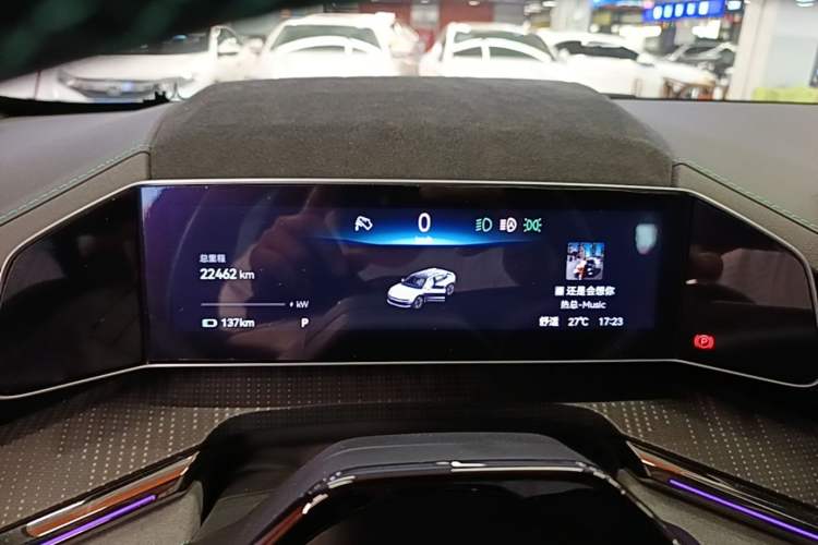 Used Zeekr 001 2022 Long-Range Dual-Motor WE Edition Instrument Cluster