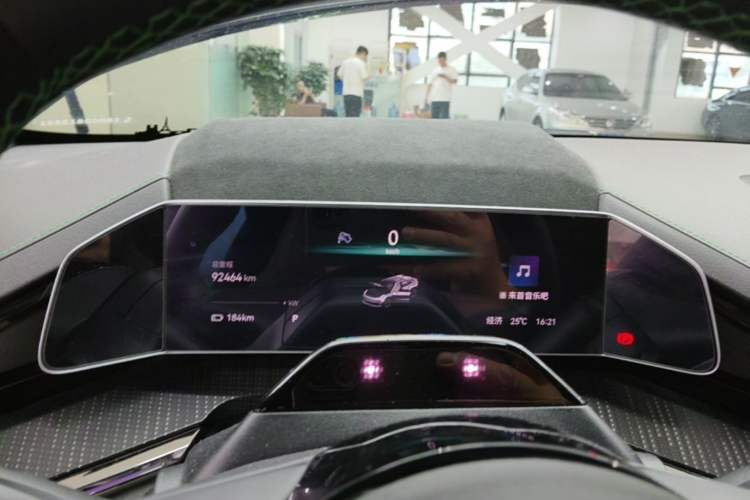 Used Zeekr 001 2022 Long-Range Dual-Motor WE Edition Instrument Cluster