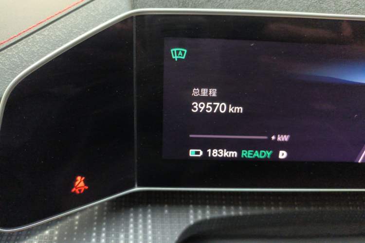 Used Zeekr 001 2022 Long-Range Dual-Motor WE Edition Odometer Close Up