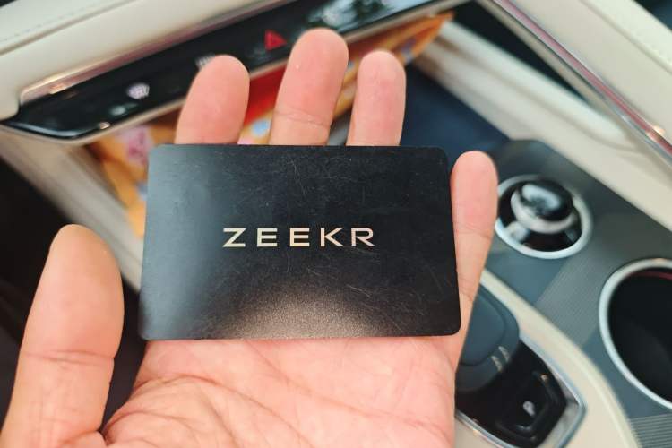 Used Zeekr 001 2022 Long-Range Dual-Motor WE Edition Vehicle Key