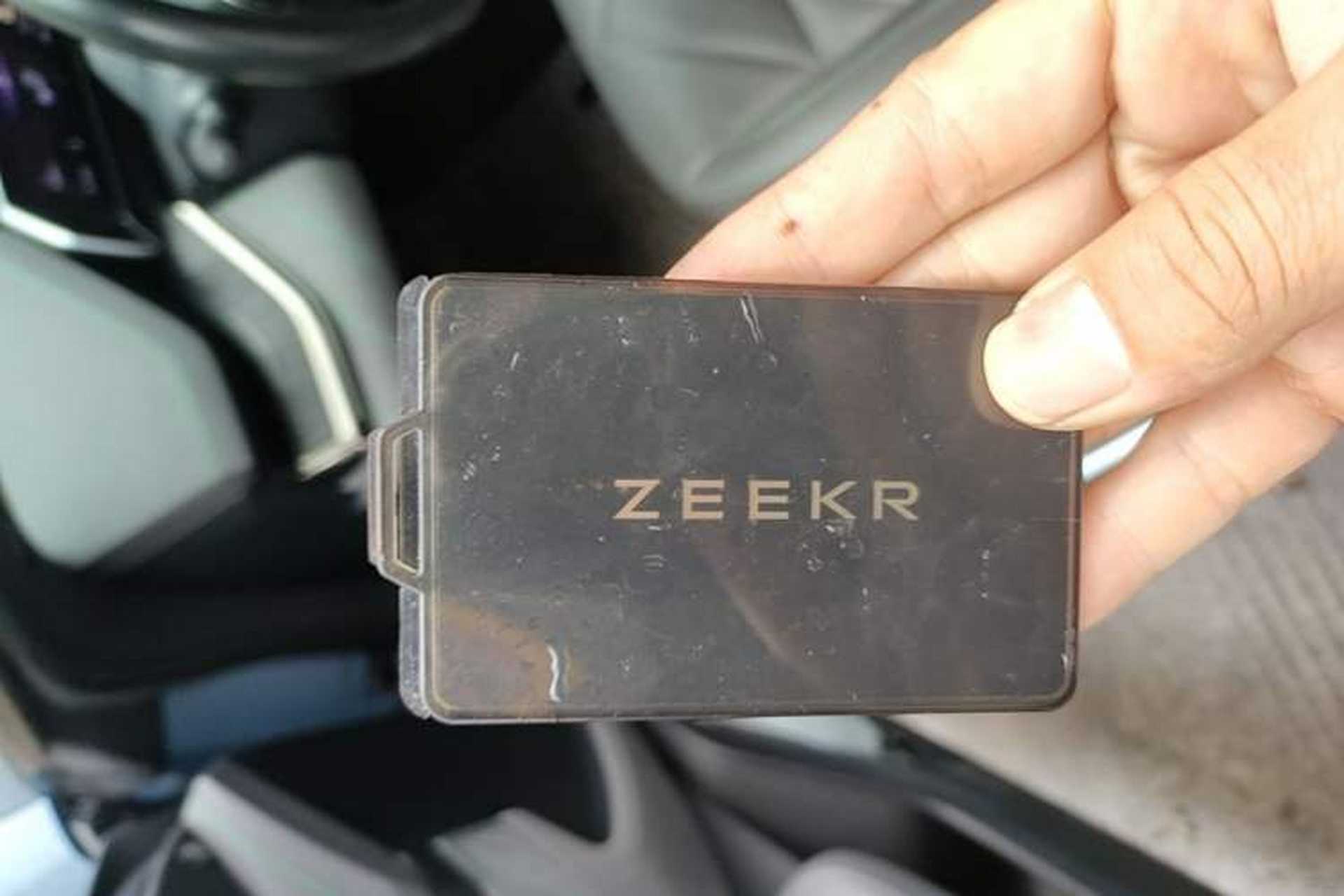 Used Zeekr 001 2022 Ultra-Long Range Dual-Motor YOU Version Vehicle Key