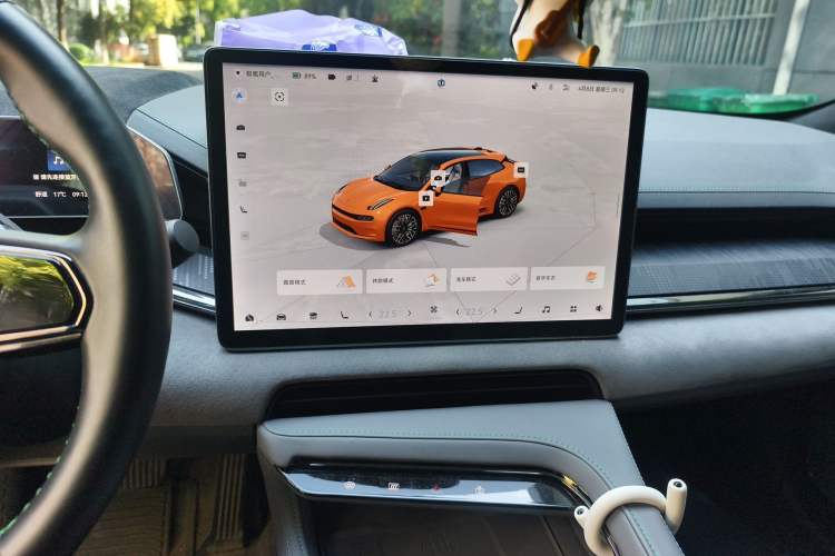 Used Zeekr 001 2022 Ultra-Long Range Dual-Motor ME Version Audio And AC Panel