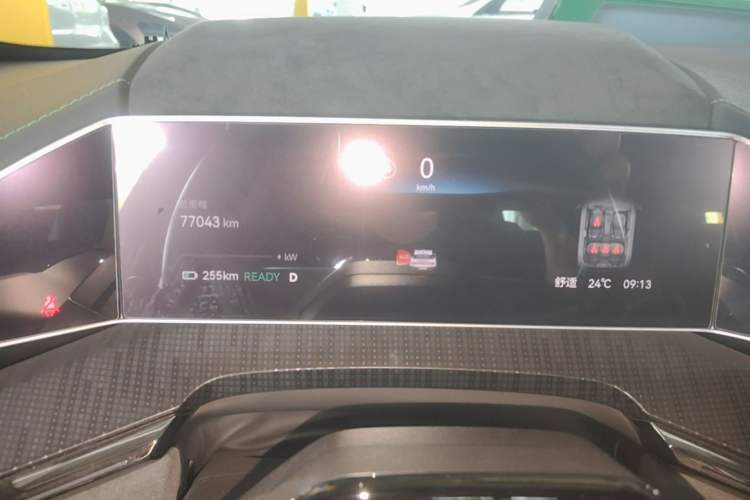 Used Zeekr 001 2022 Ultra-Long Range Dual-Motor ME Version Instrument Cluster
