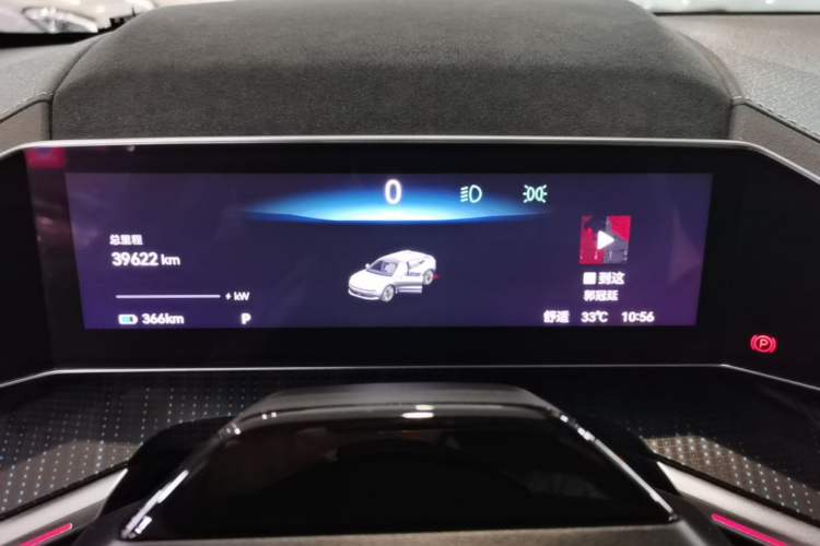 Used Zeekr 001 2022 Ultra-Long Range Single-Motor WE Version Instrument Cluster