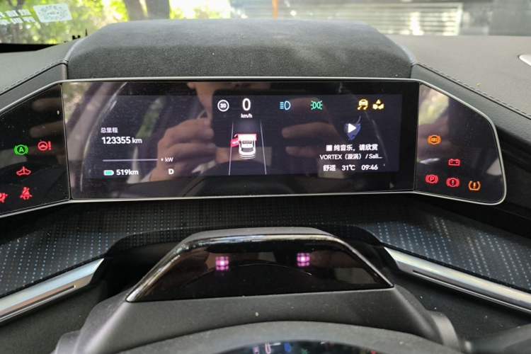 Used Zeekr 001 2022 Long-Range Dual-Motor WE Edition Instrument Cluster