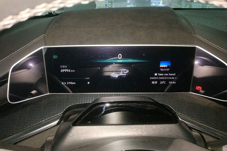 Used Zeekr 001 2022 Ultra-Long Range Single-Motor WE Version Instrument Cluster