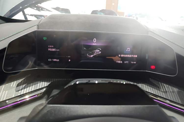 Used Zeekr 001 2022 Ultra-Long Range Dual-Motor YOU Version Instrument Cluster