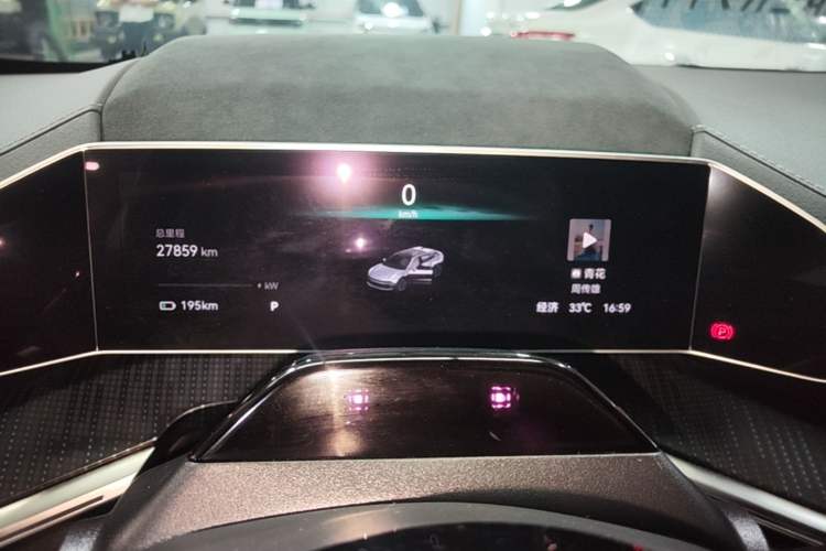Used Zeekr 001 2022 Long-Range Dual-Motor WE Edition Instrument Cluster