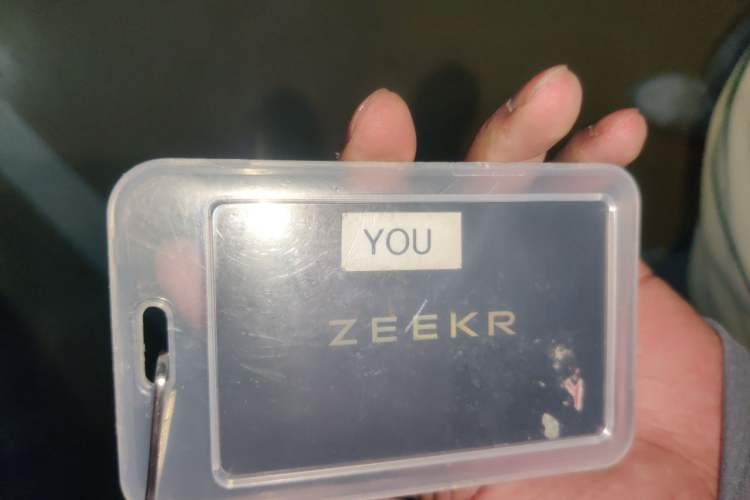 Used Zeekr 001 2022 Ultra-Long Range Dual-Motor YOU Version Vehicle Key
