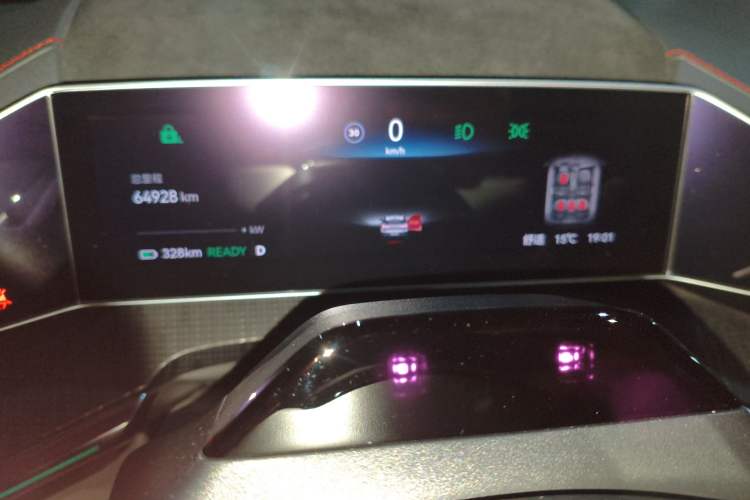 Used Zeekr 001 2022 Ultra-Long Range Dual-Motor YOU Version Instrument Cluster