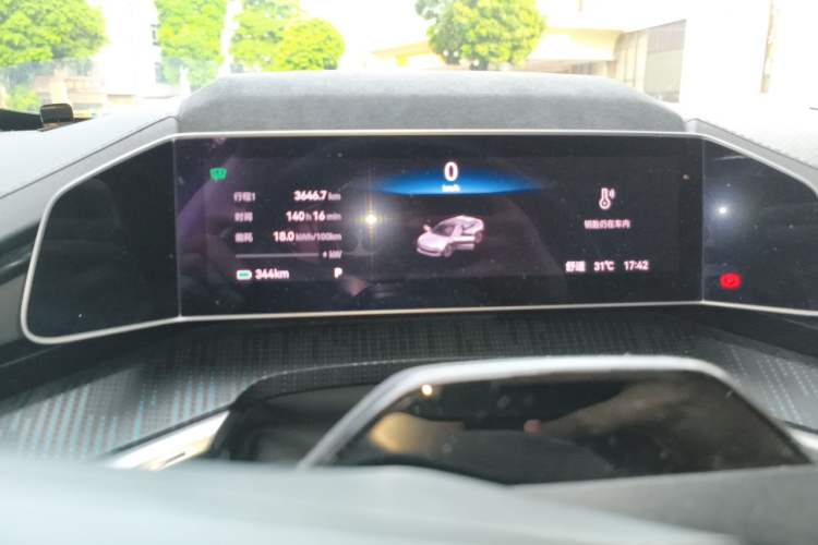 Used Zeekr 001 2022 Long-Range Dual-Motor WE Edition Instrument Cluster