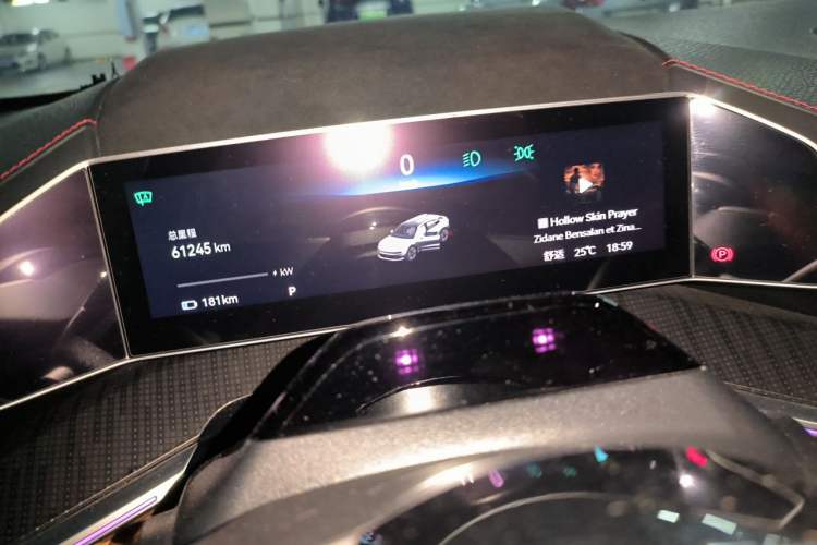 Used Zeekr 001 2022 Ultra-Long Range Dual-Motor ME Version Instrument Cluster