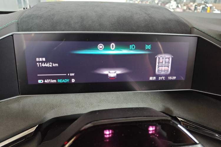Used Zeekr 001 2022 Ultra-Long Range Single-Motor WE Version Instrument Cluster