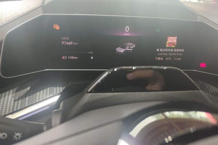 Used Zeekr 001 2022 Ultra-Long Range Single-Motor WE Version Instrument Cluster