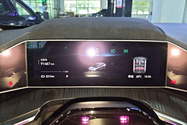 Used Zeekr 001 2022 Ultra-Long Range Single-Motor WE Version Instrument Cluster
