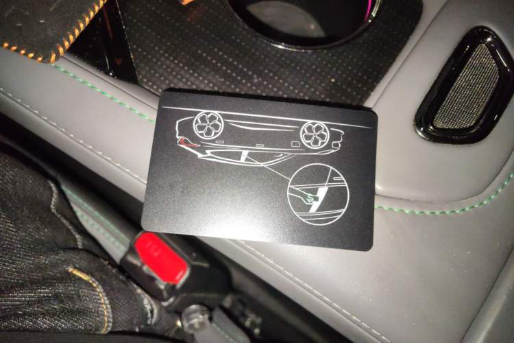 Used Zeekr 001 2022 Ultra-Long Range Dual-Motor ME Version Vehicle Key