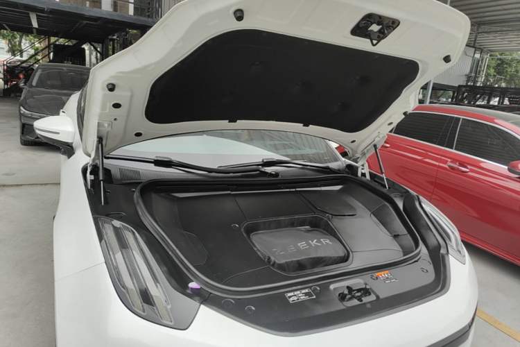 Used Zeekr 001 2022 Long-Range Dual-Motor WE Edition Engine Bay