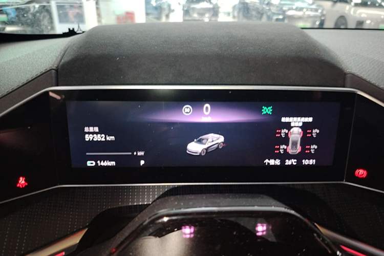 Used Zeekr 001 2022 Long-Range Dual-Motor WE Edition Instrument Cluster